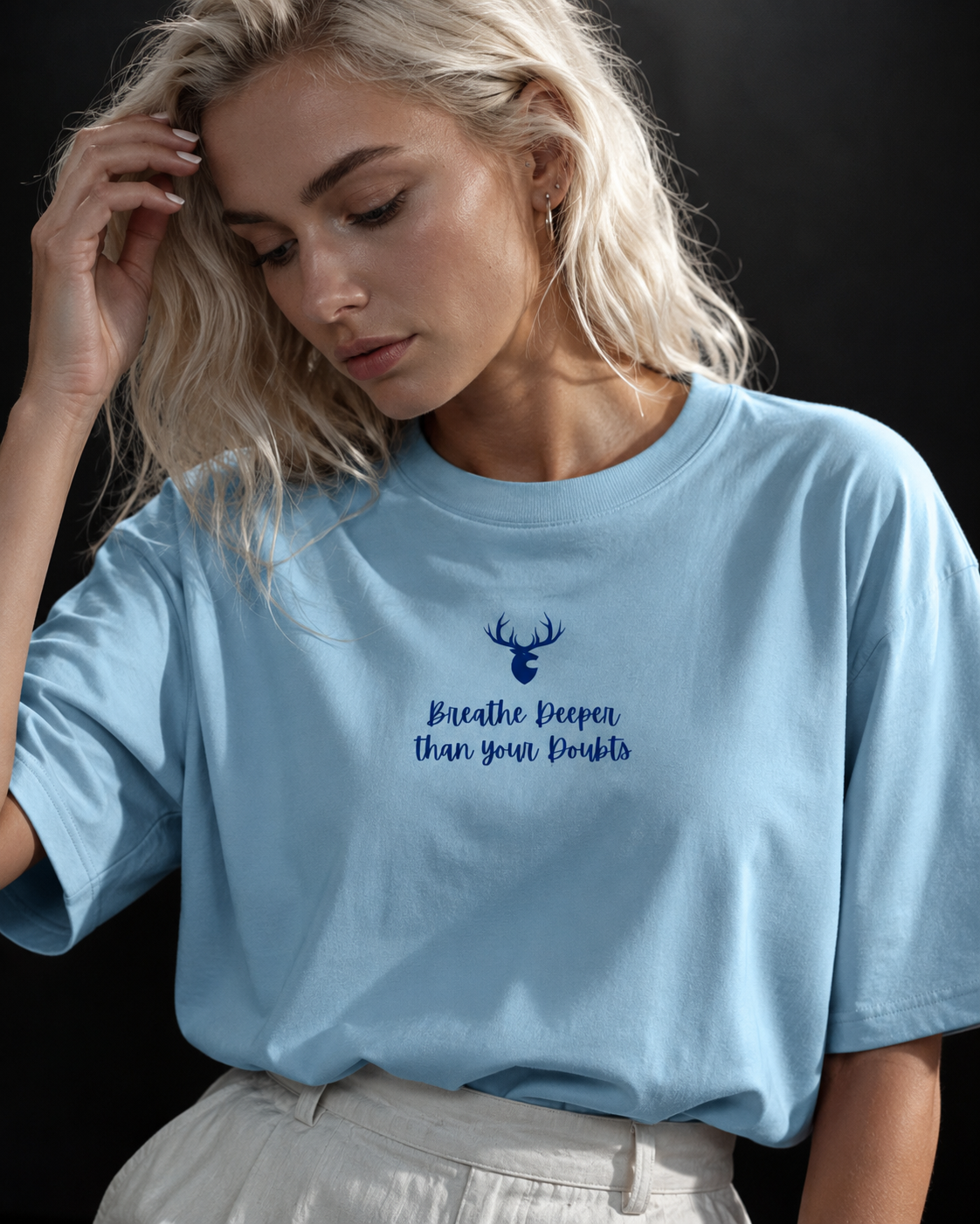 Cotton Oversized T-Shirt Breathe