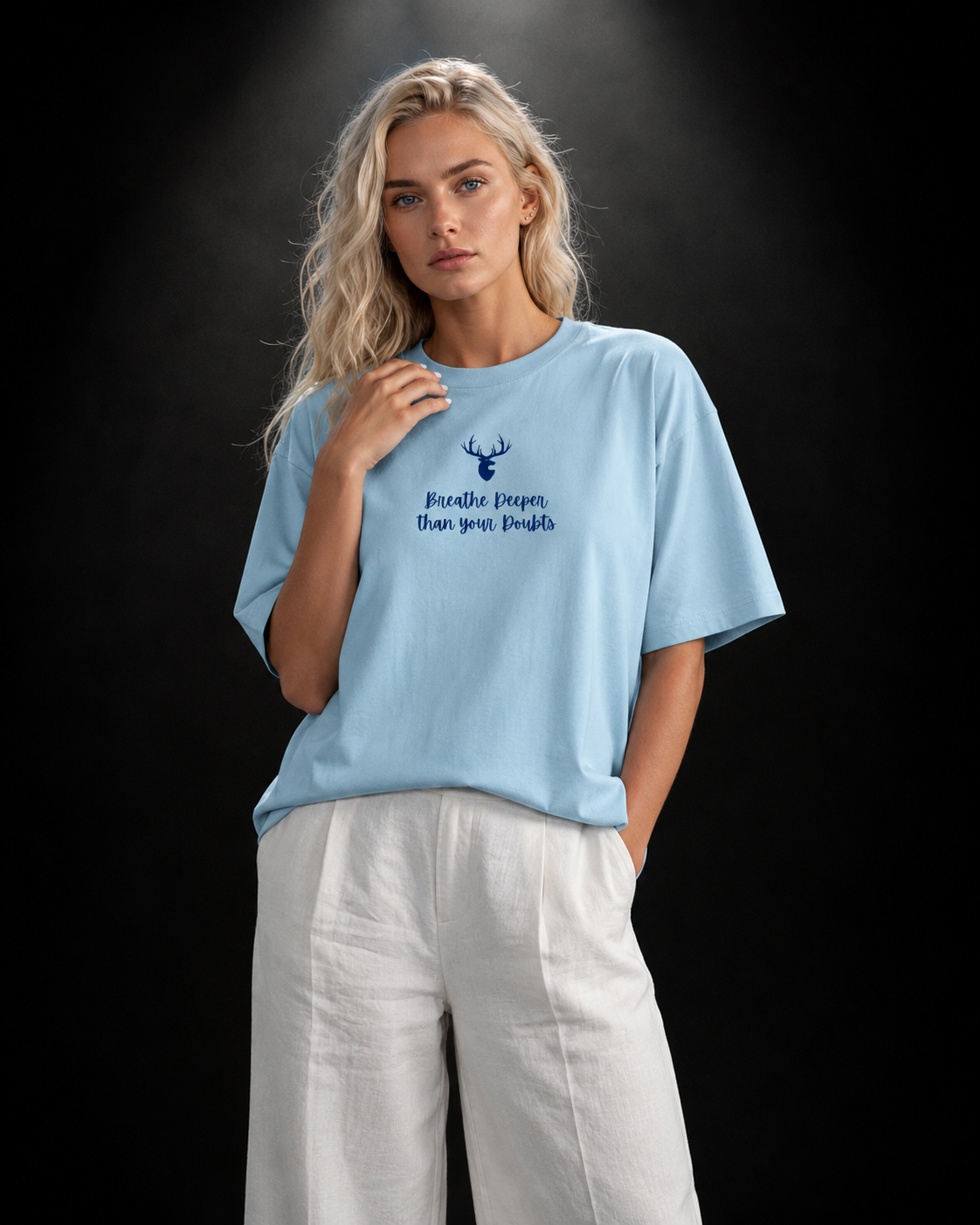 Cotton Oversized T-Shirt Breathe