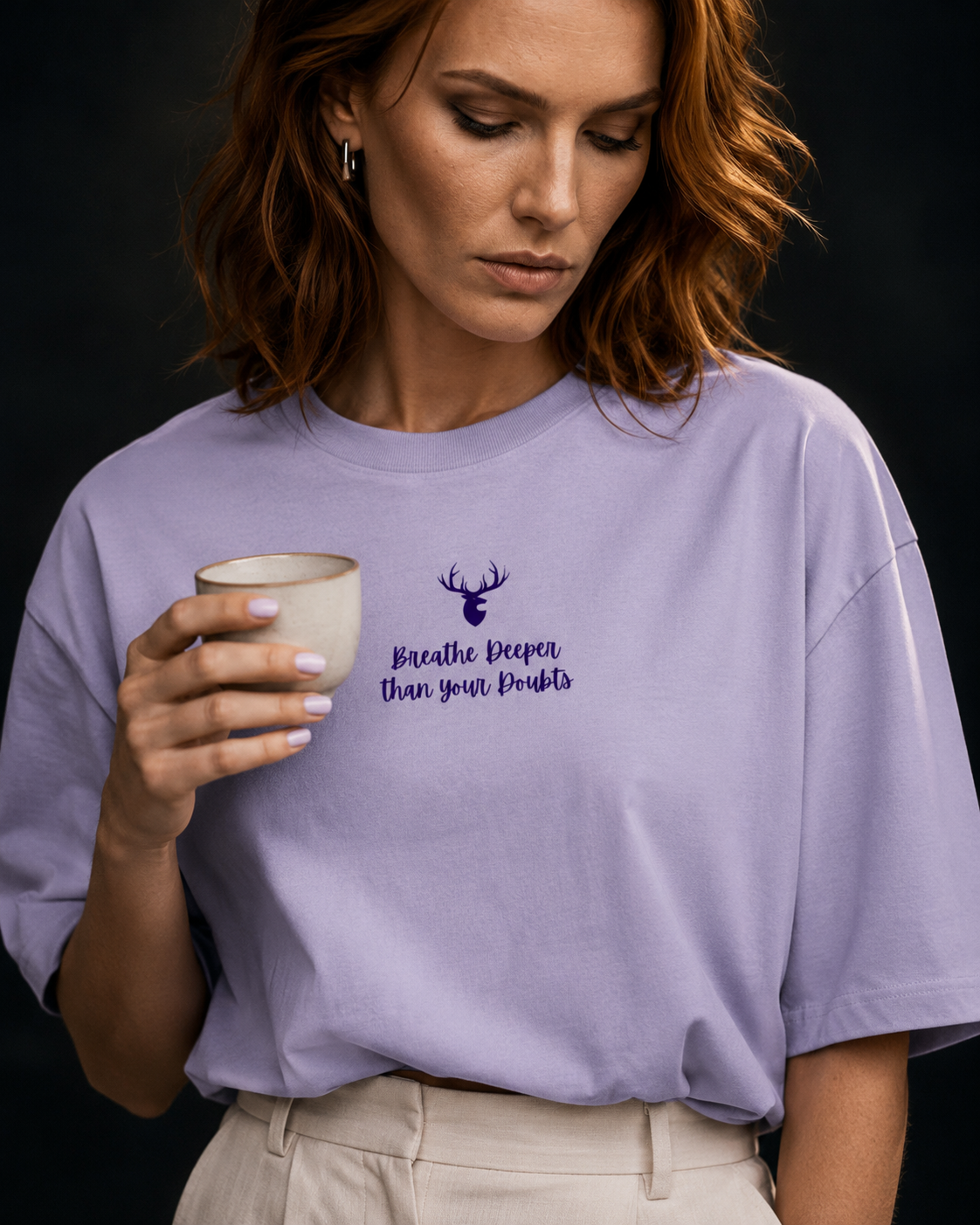 Cotton Oversized T-Shirt Breathe