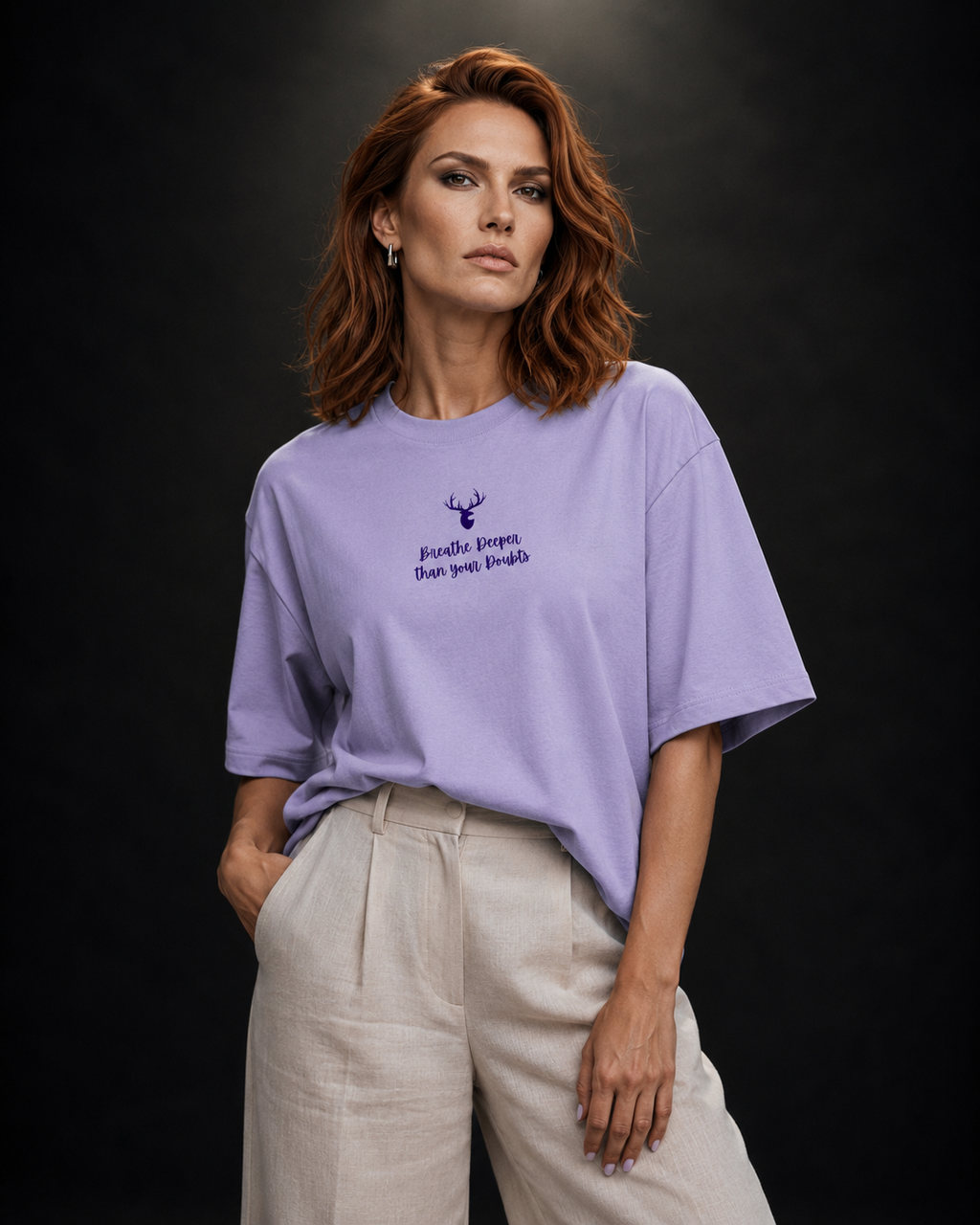 Cotton Oversized T-Shirt Breathe