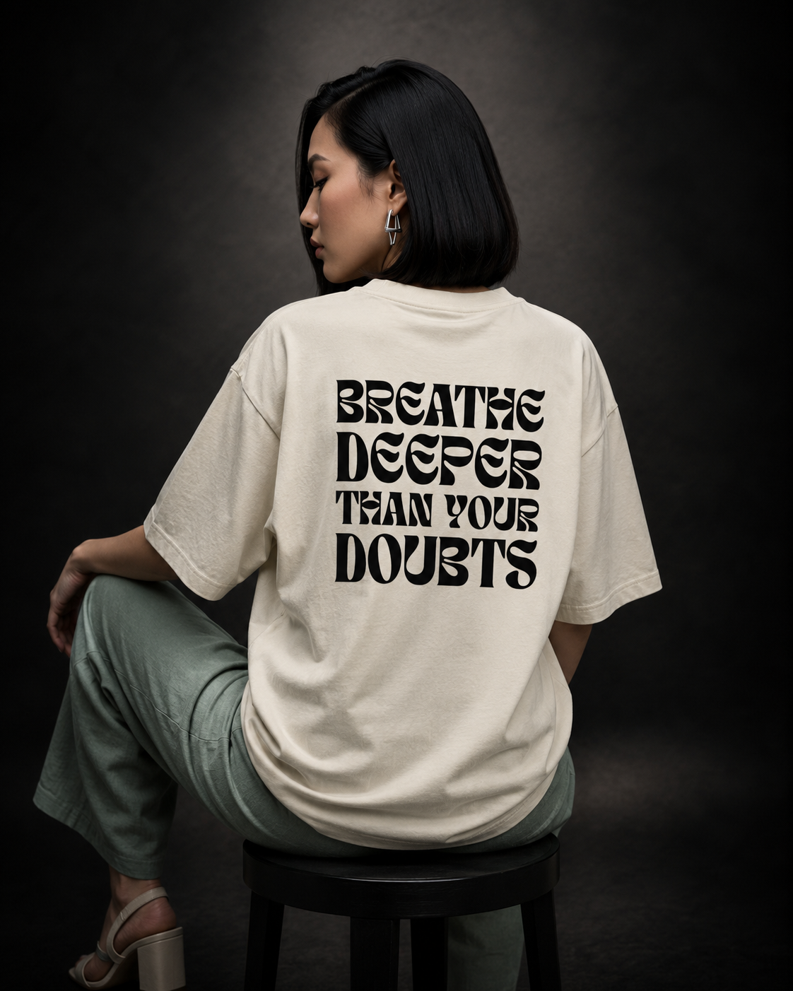 Cotton Oversized T-Shirt Breathe