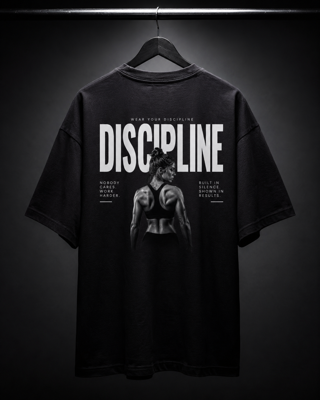 Cotton Oversized T-Shirt Discipline