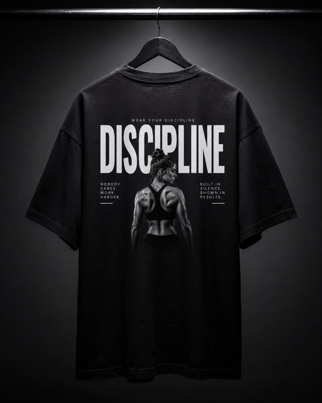 Cotton Oversized T-Shirt Discipline