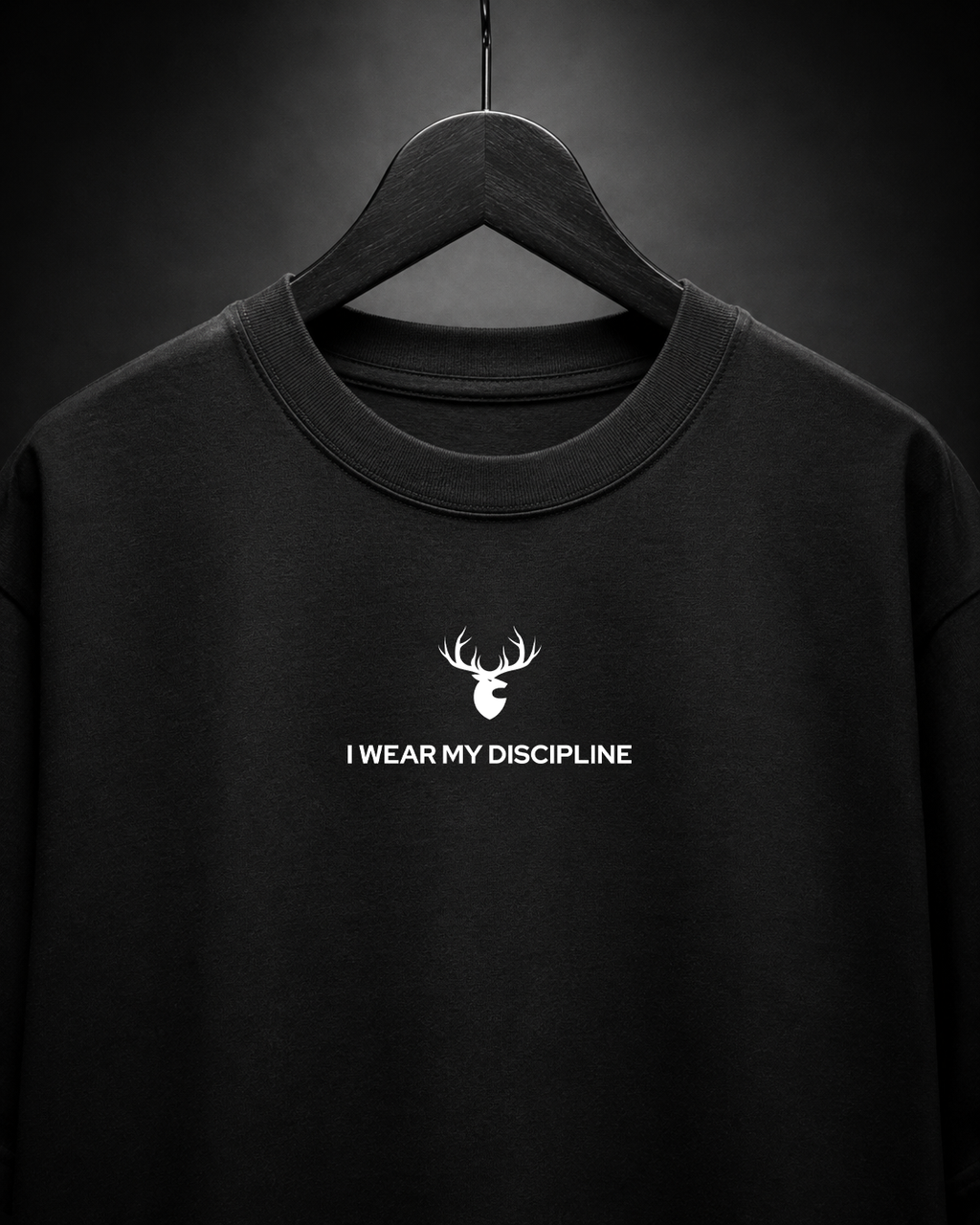 Cotton Oversized T-Shirt Discipline