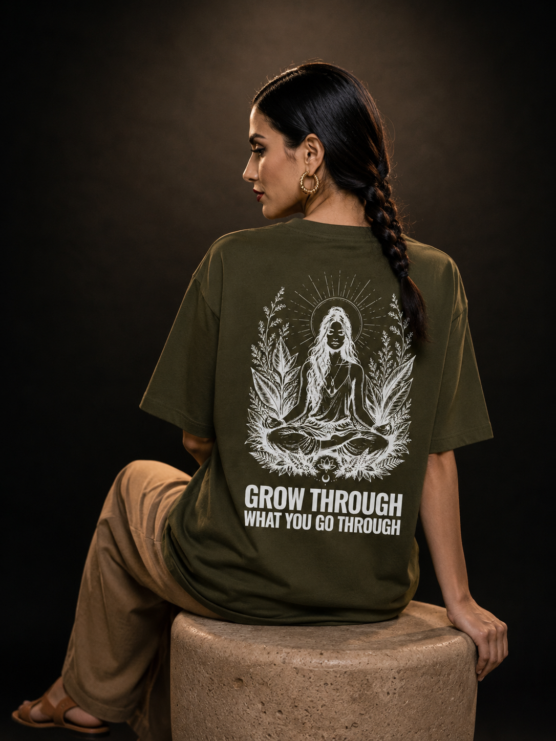 Cotton Oversized T-Shirt Grow