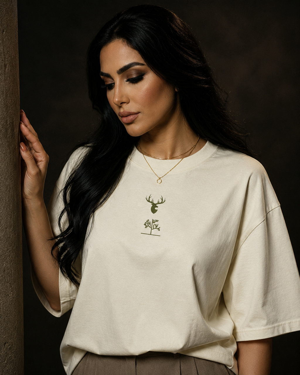 Cotton Oversized T-Shirt Grow