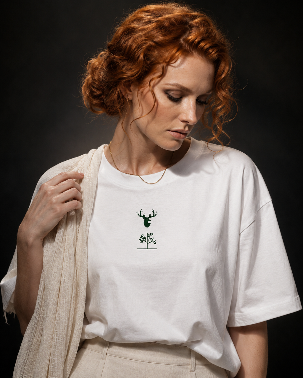 Cotton Oversized T-Shirt Grow