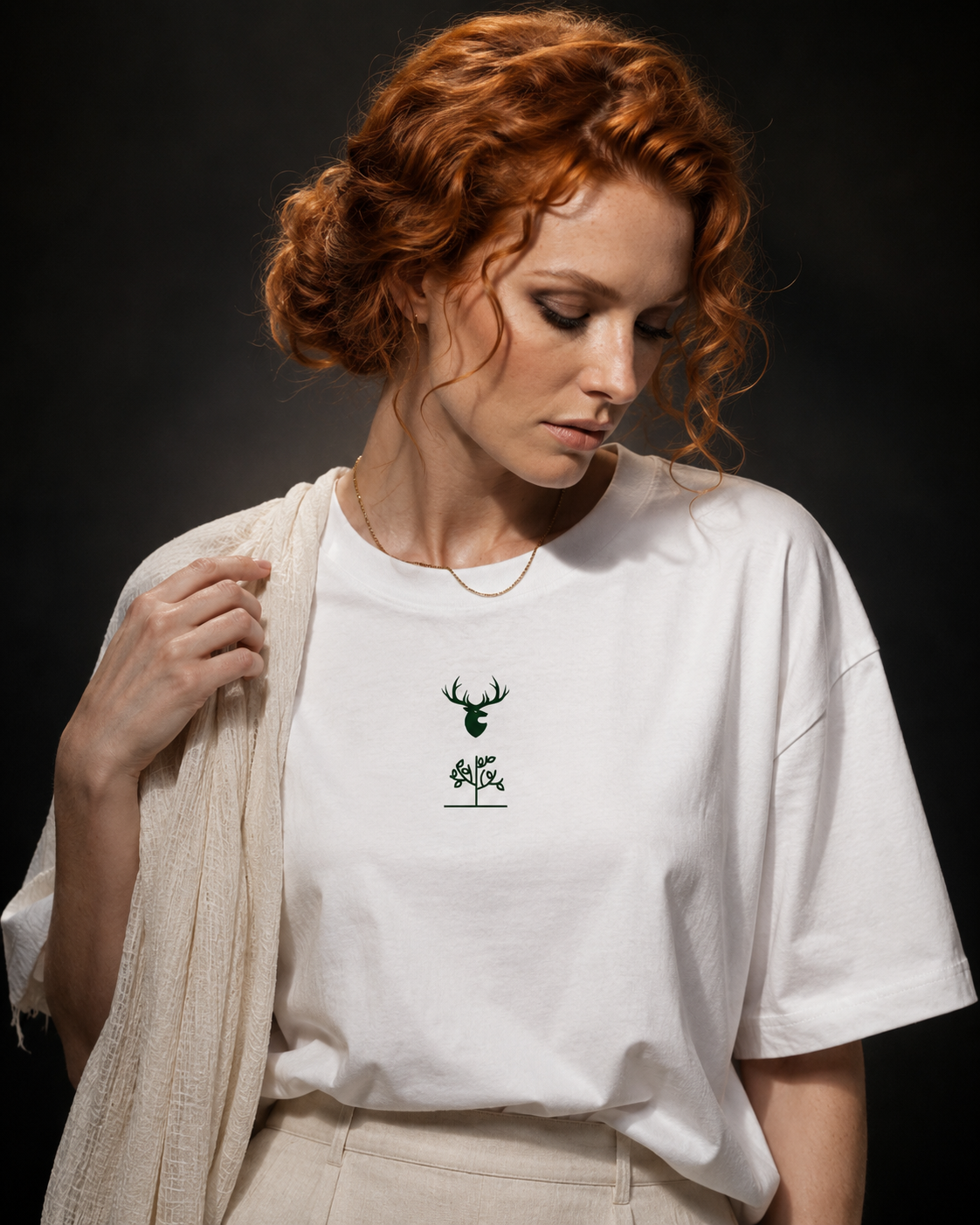 Cotton Oversized T-Shirt Grow