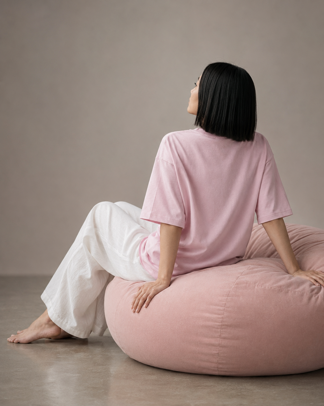 Cotton Oversized T-Shirt Melon
