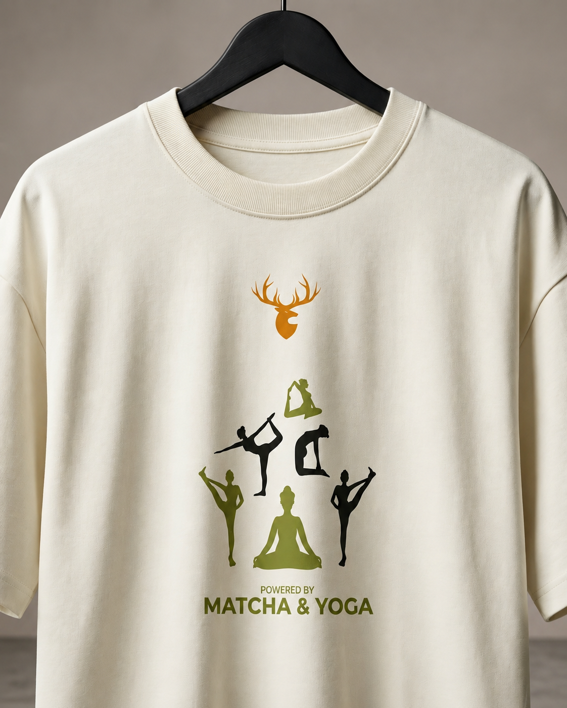 Cotton Oversized T-Shirt Matcha