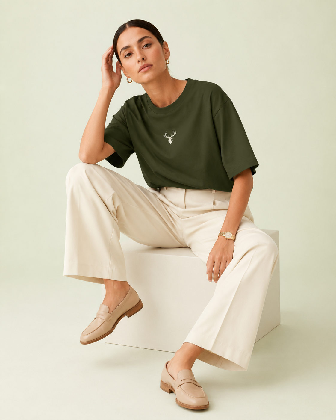 Cotton Oversized T-shirt